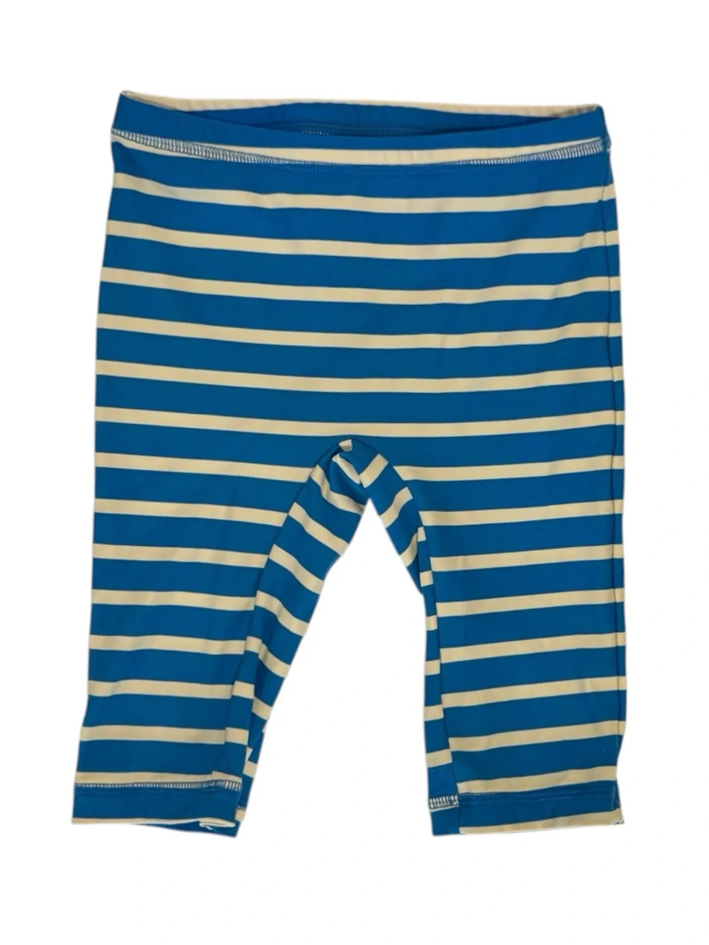 Boden Blue and Cream Striped Rash Guard Bottoms